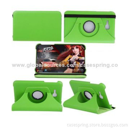 Leather Case for Samsung T320, 360° Rotation, Perfect Audiovisual